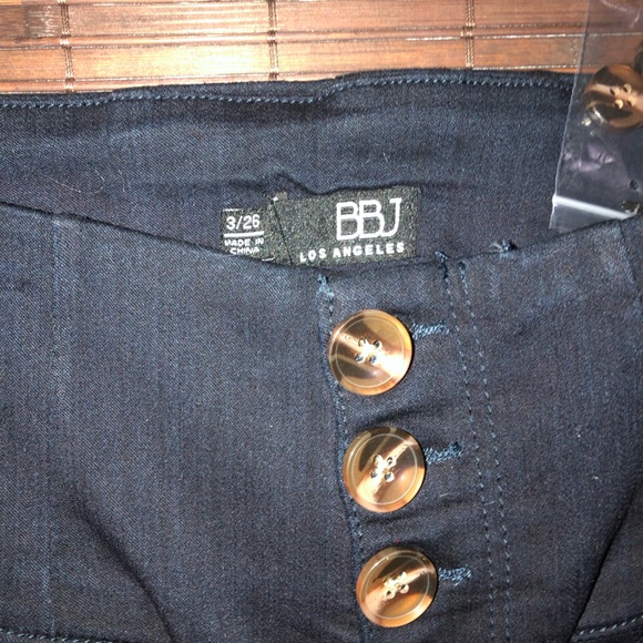 Women’s BBJ Los Angeles Classy Blue Slacks Women’s Size 3/26 New - Picture 4 of 7